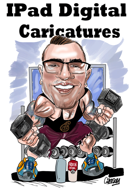 Caricature gifts create your caricatures by ordering from online shop 