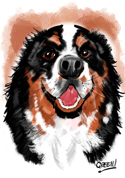 Pet Portraits Australia bring your fury friends to life with original pet drawings from photos.