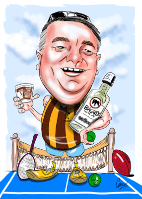 Corporate Caricature here online Caricatures from photos are all original caricature artworks drawn by corporate cartoonist David Green