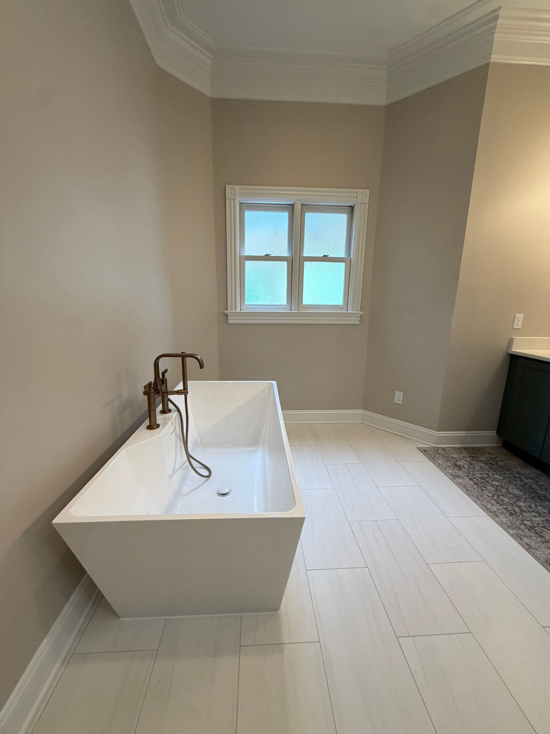 Freestanding tub to improve this Franklin, Tennessee bathroom
