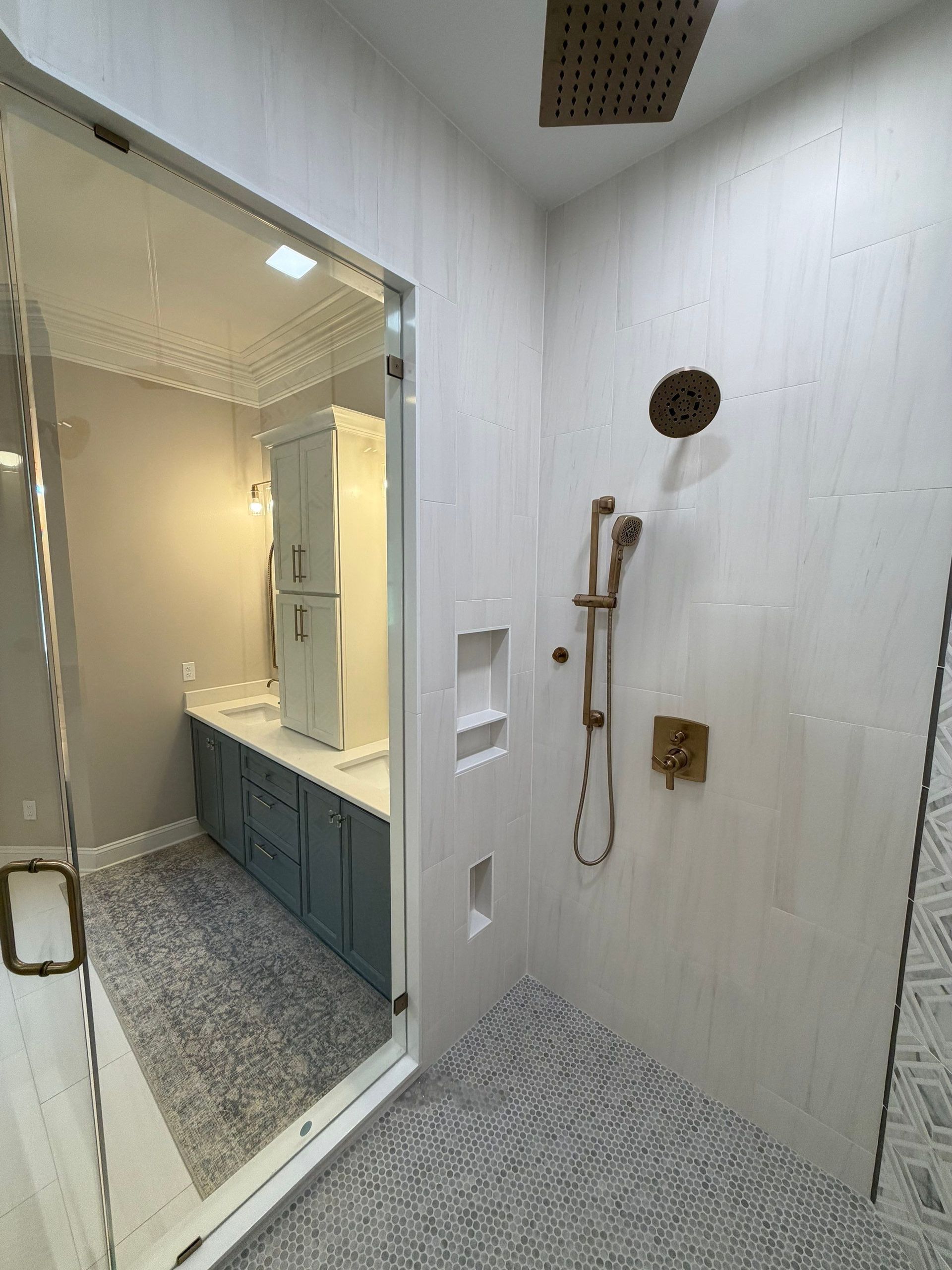 Custom shower installation in Franklin TN