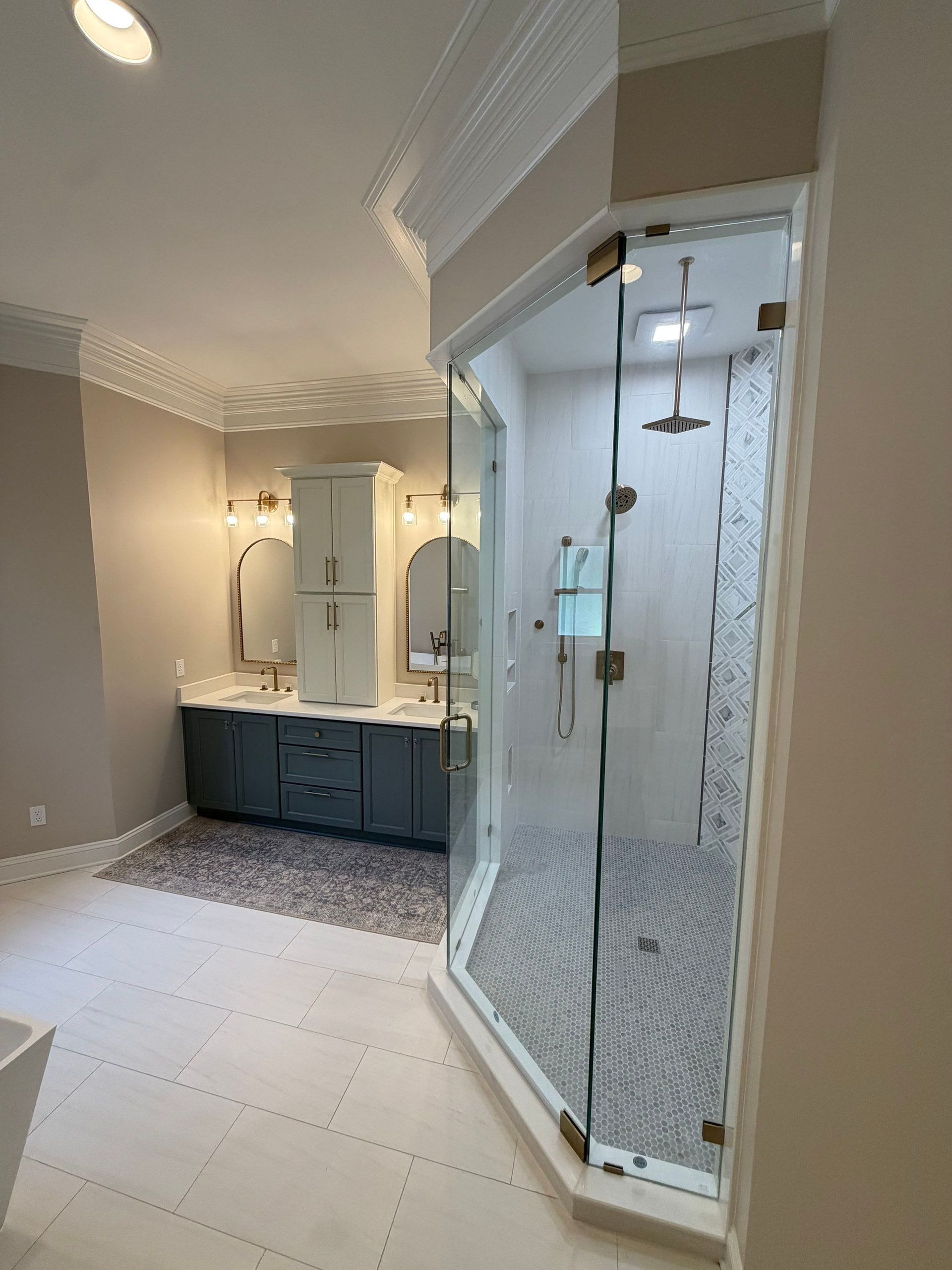 Franklin, Tennessee bathroom remodel completed by Music City Improvements
