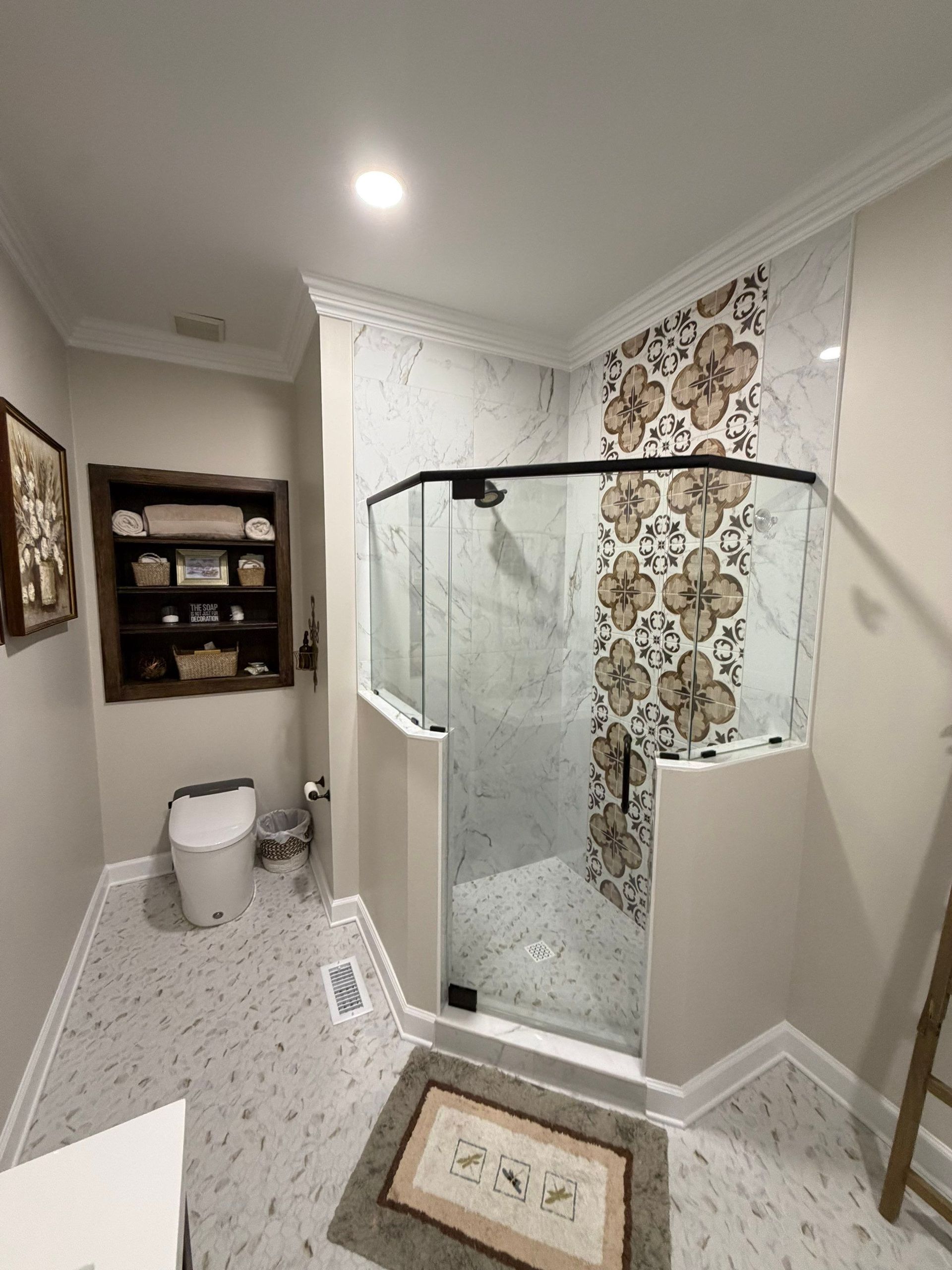 Brentwood, TN bathroom remodel with improved layout and usability
