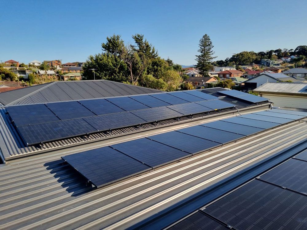 Installed Solar Panels