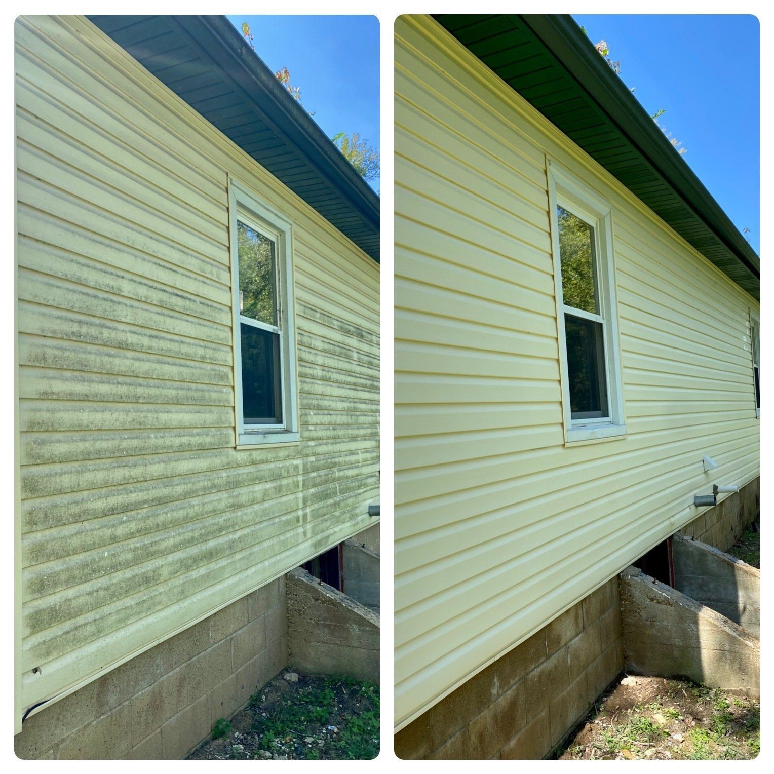 concrete pressure washing