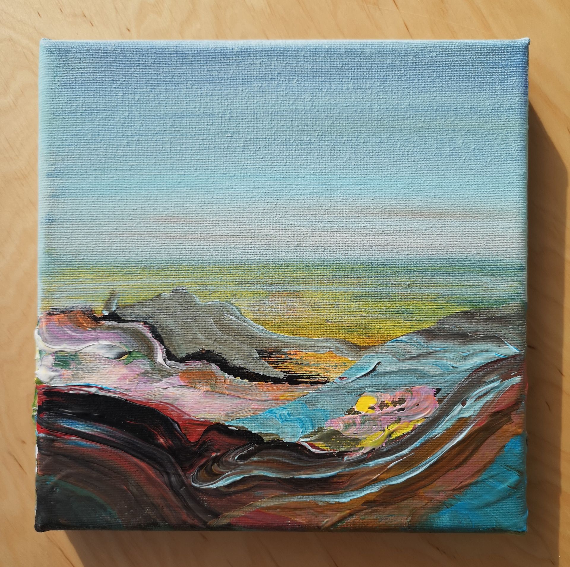 small landscape painting