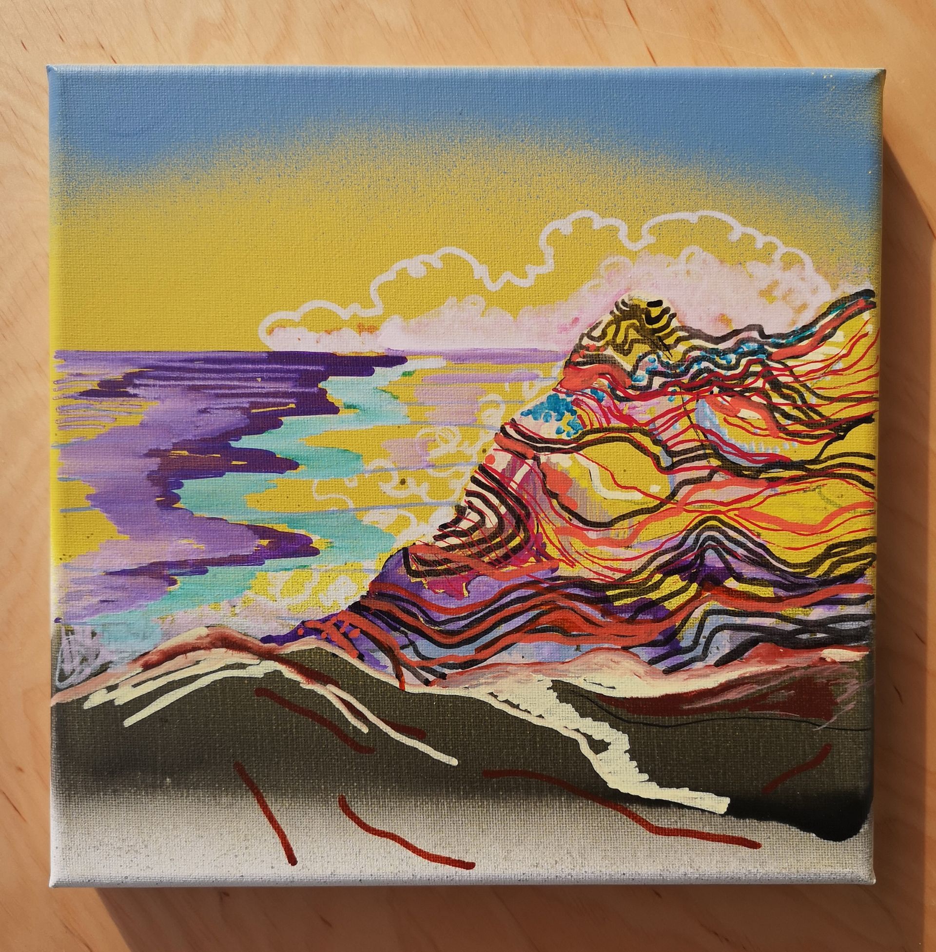 small landscape painting