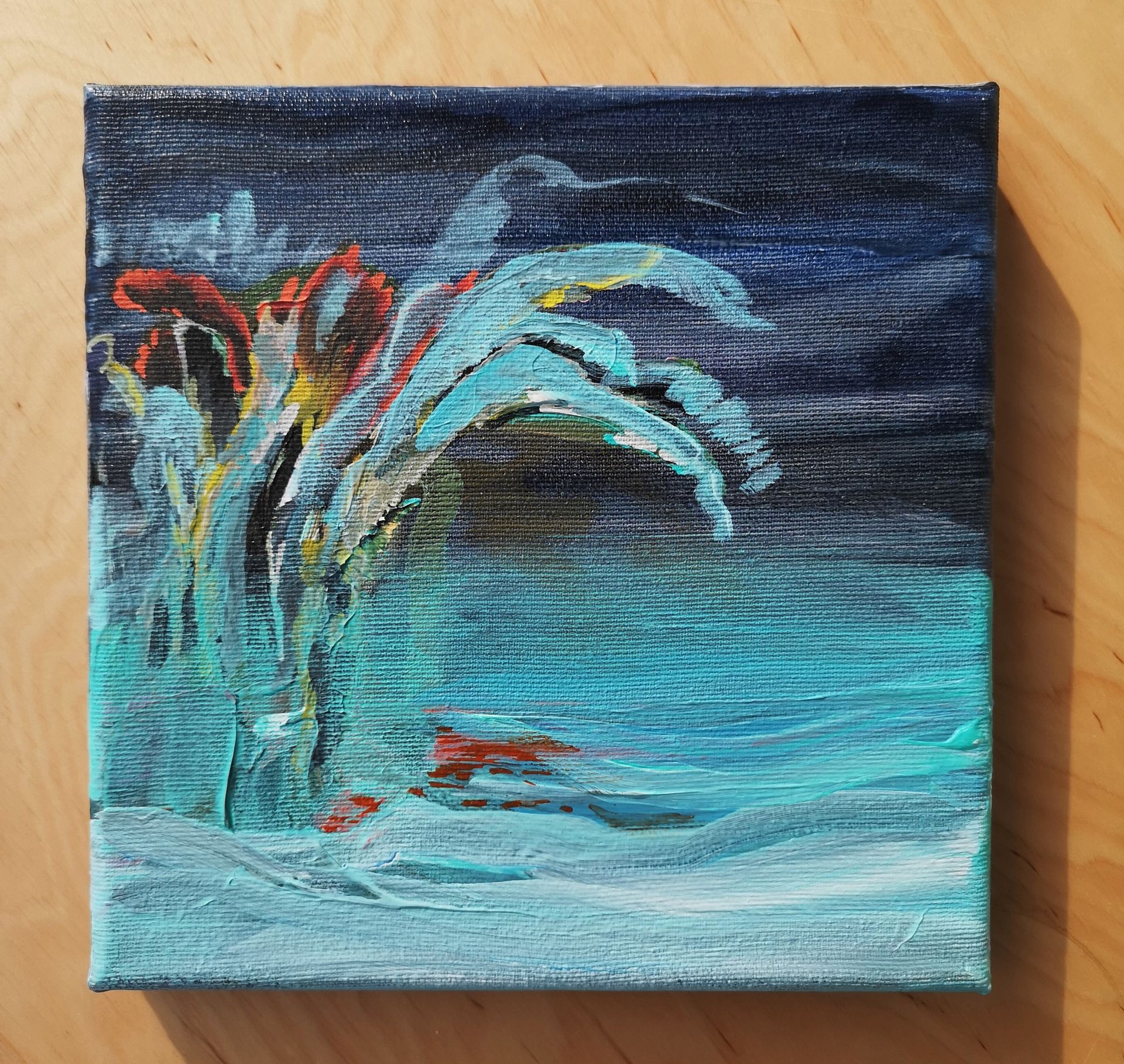 small landscape painting