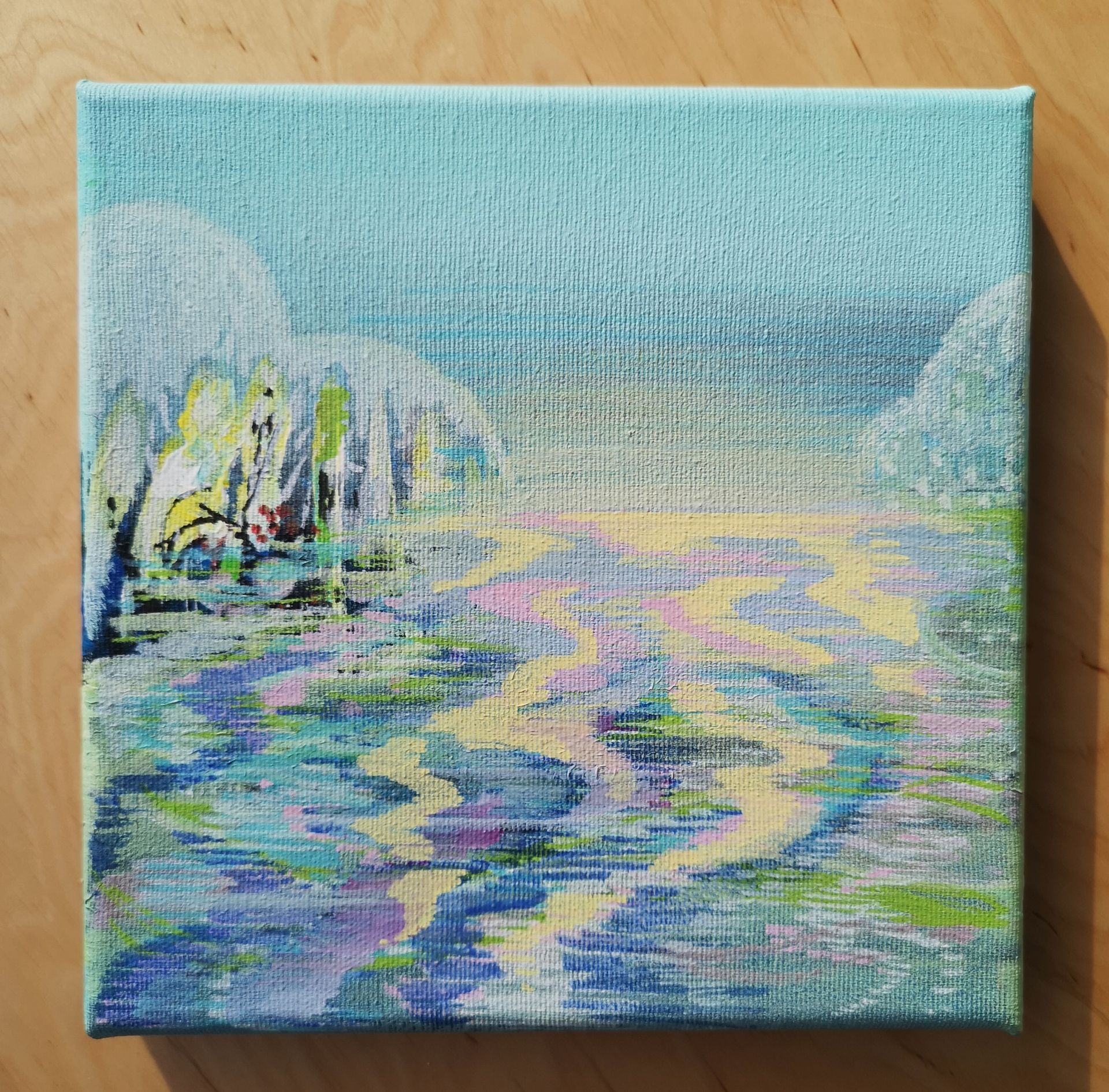 small landscape painting