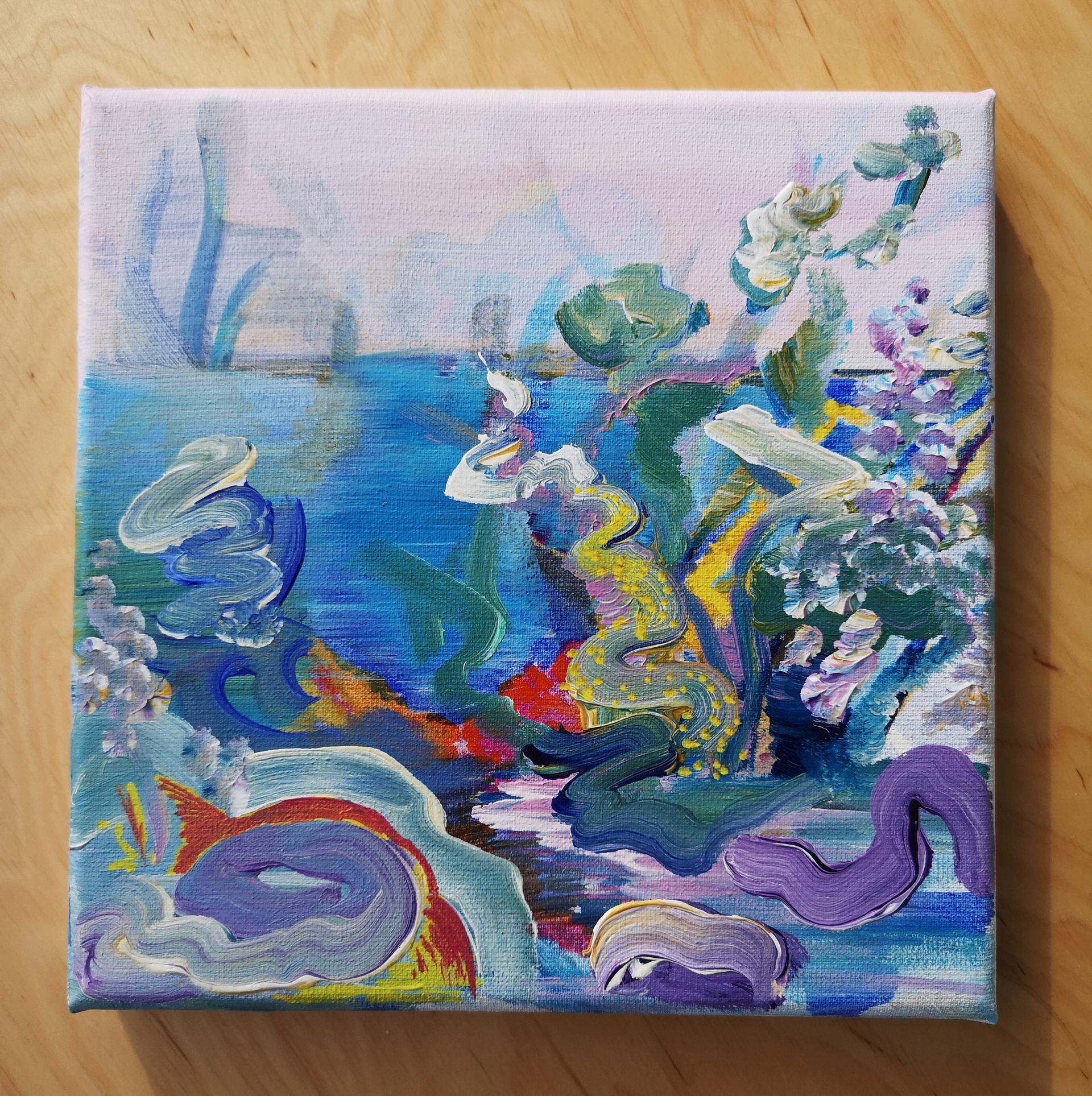 small landscape painting