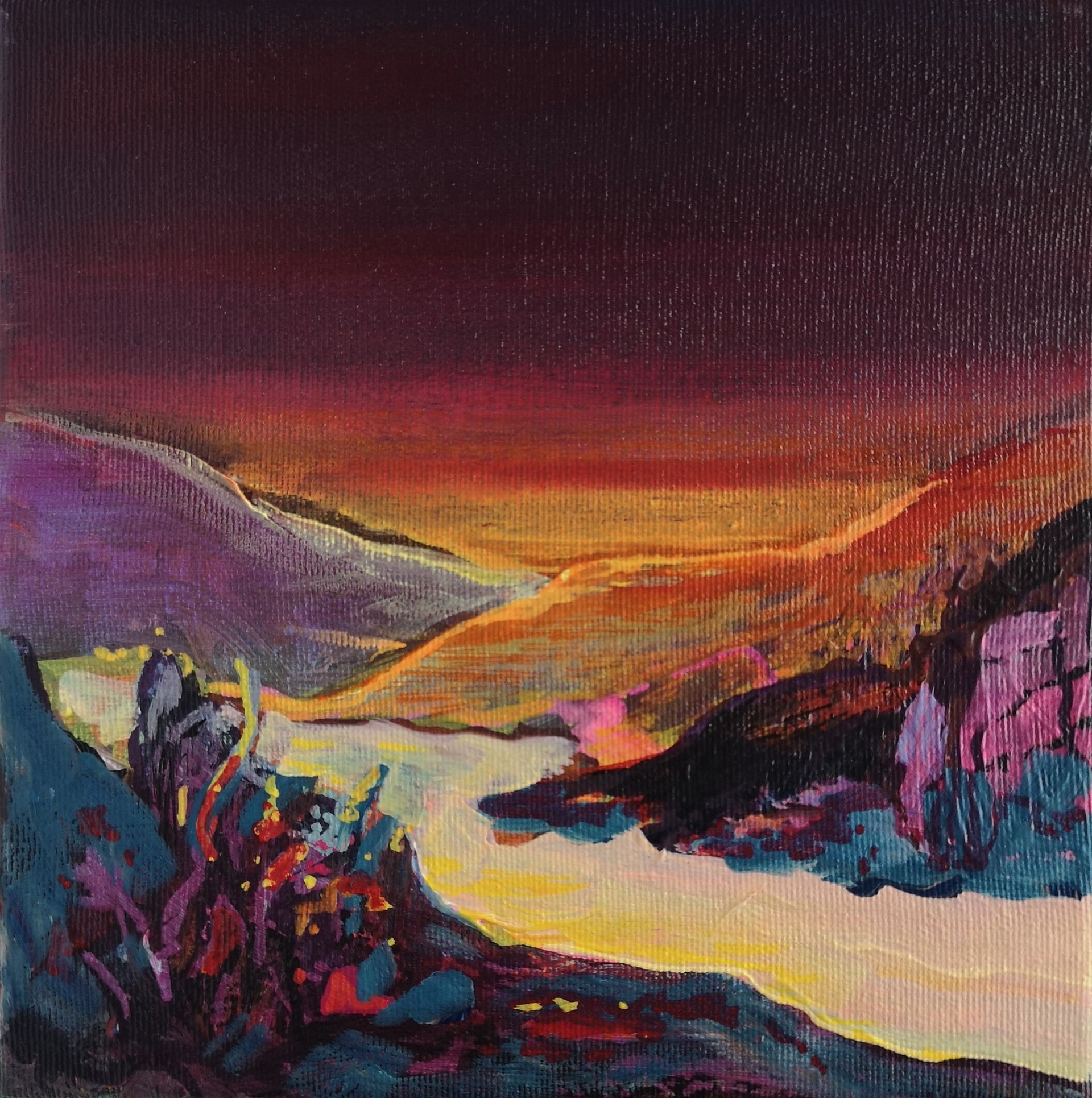 small landscape painting