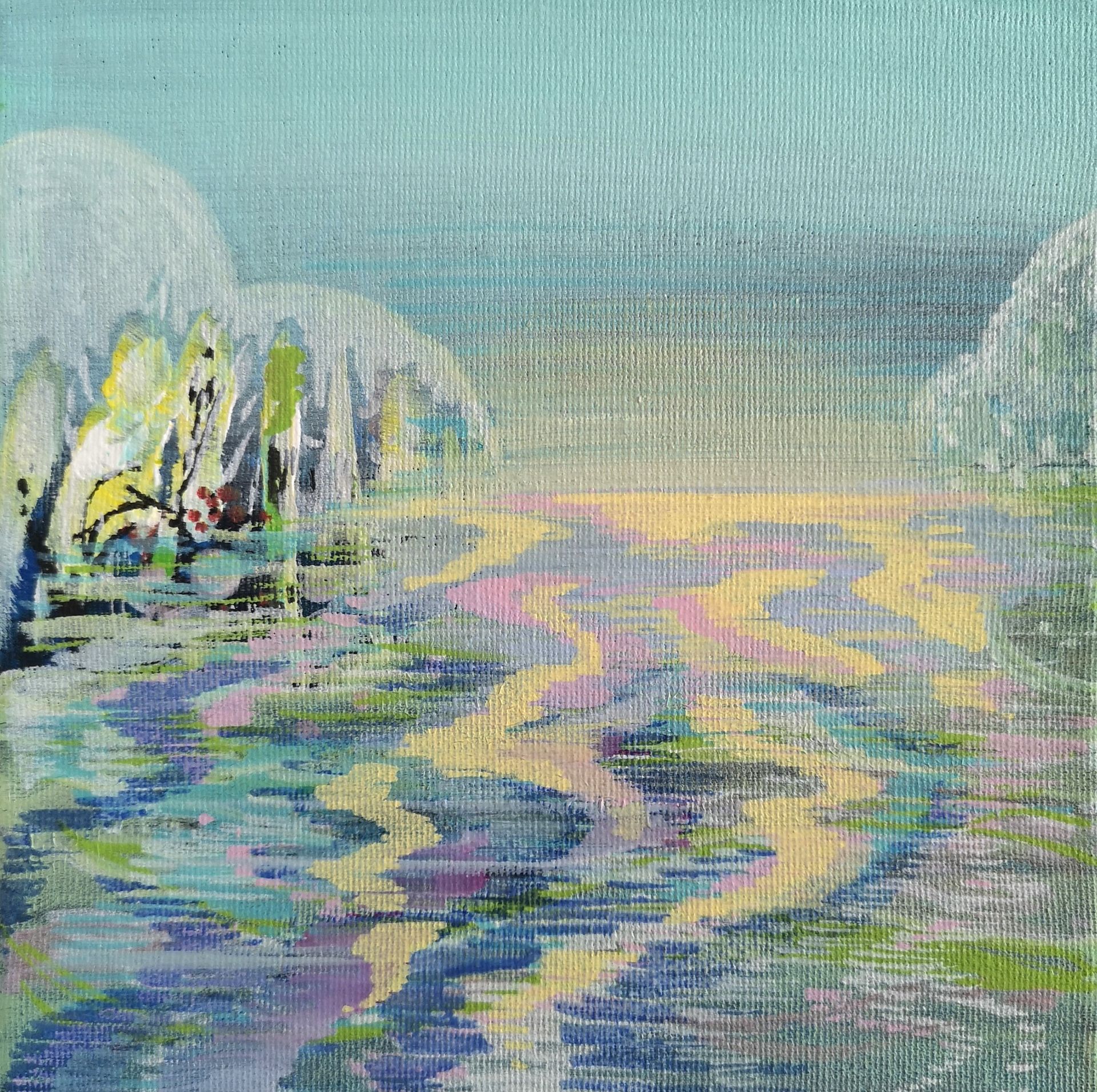 small landscape painting