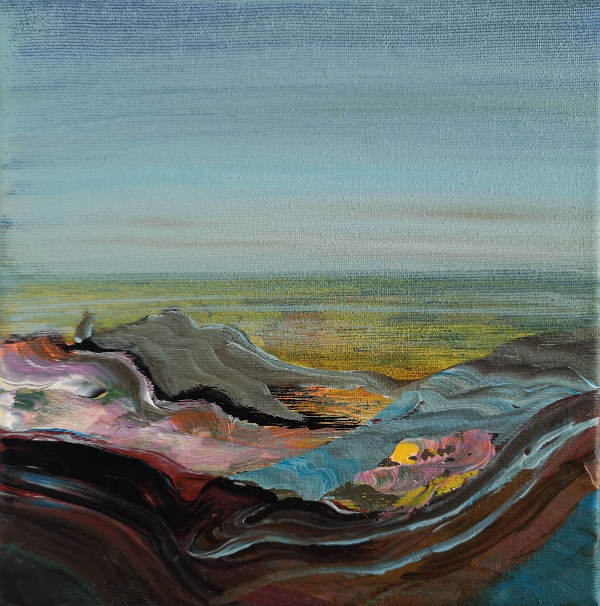 small landscape painting