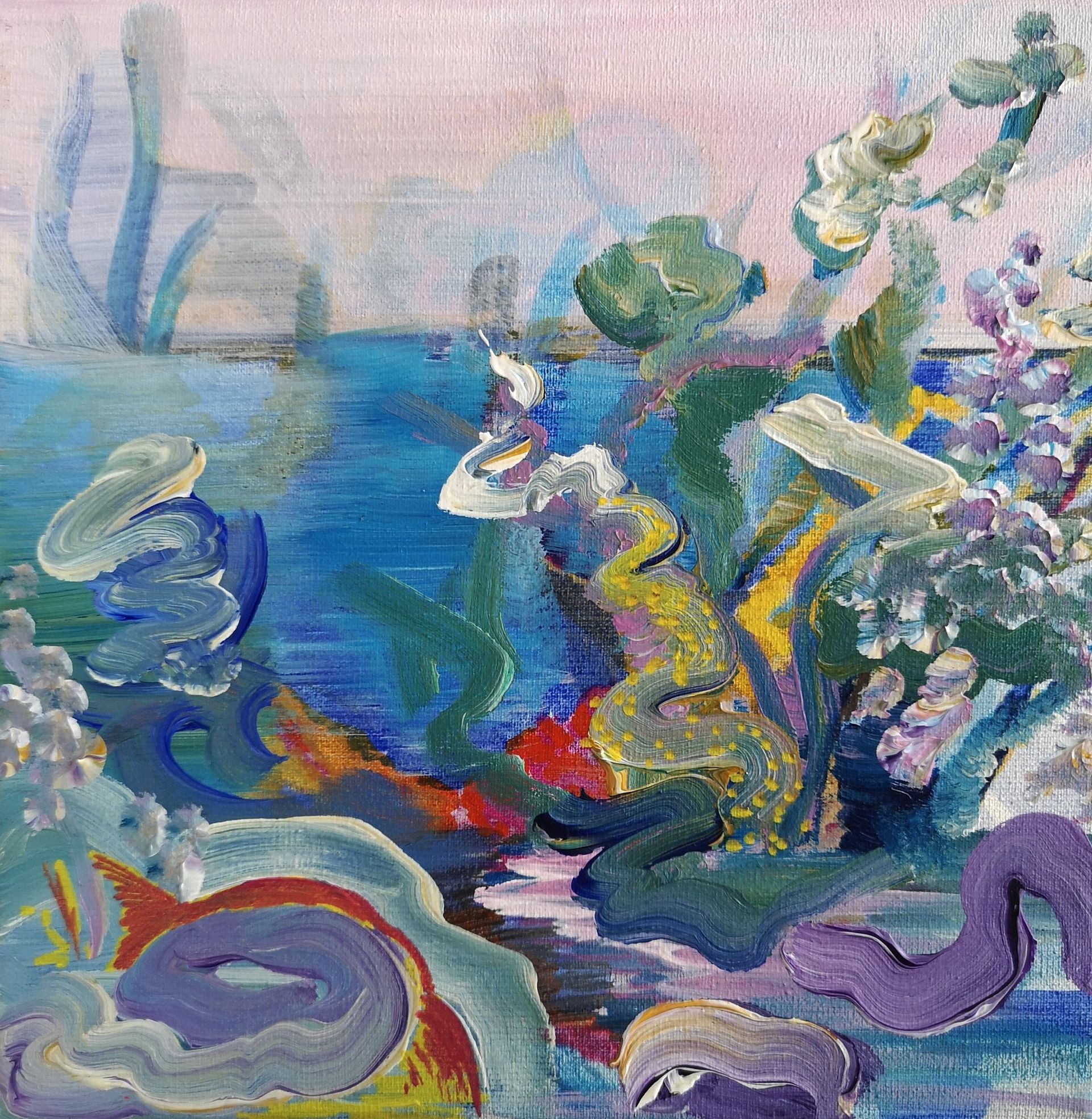 small landscape painting