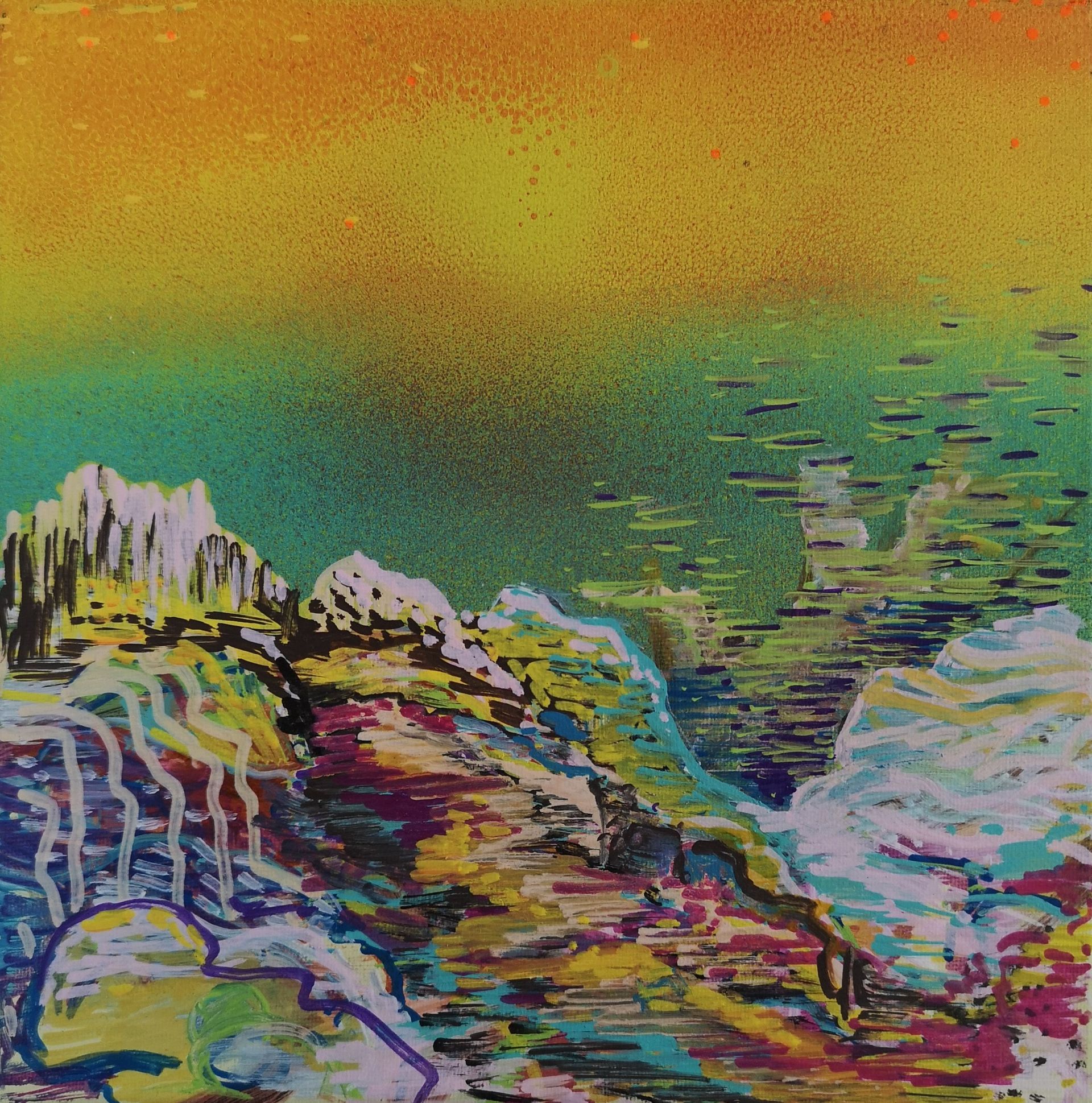 small landscape painting