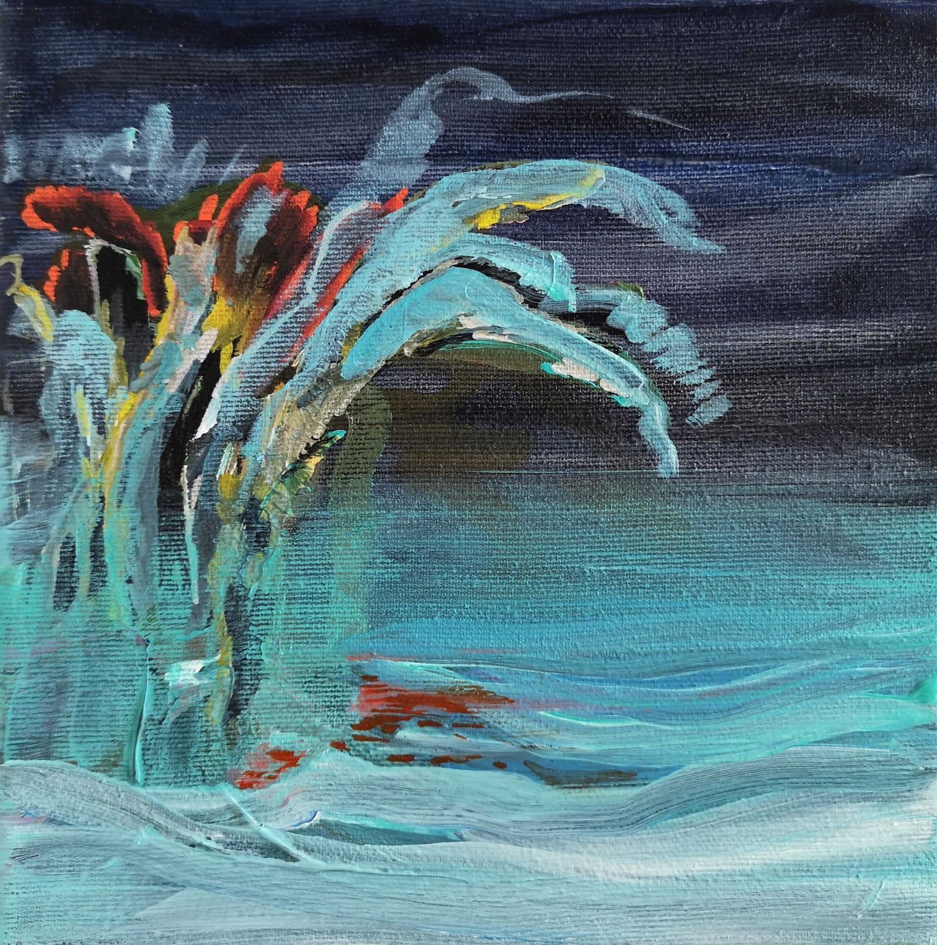 small landscape painting