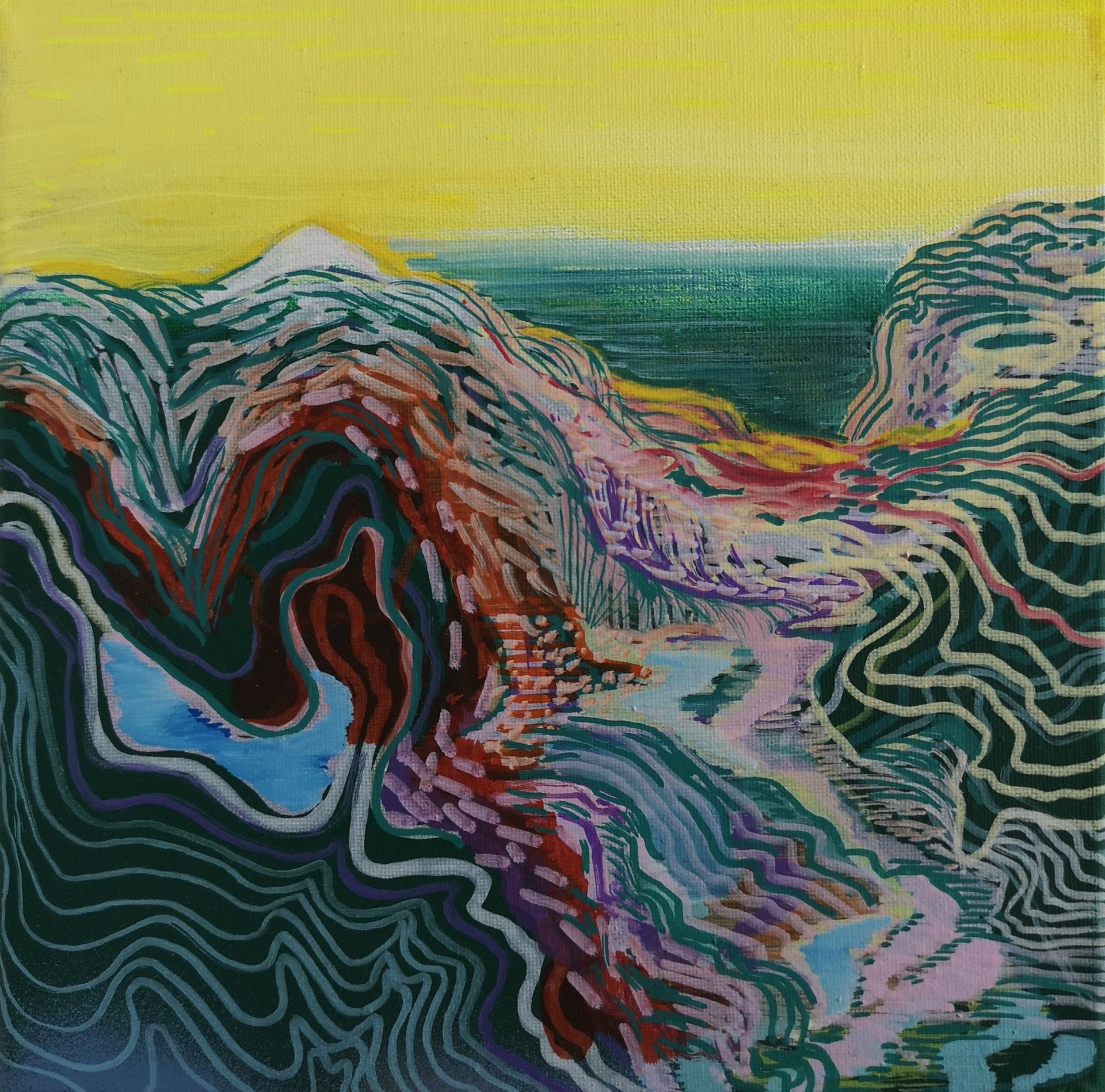 small landscape painting