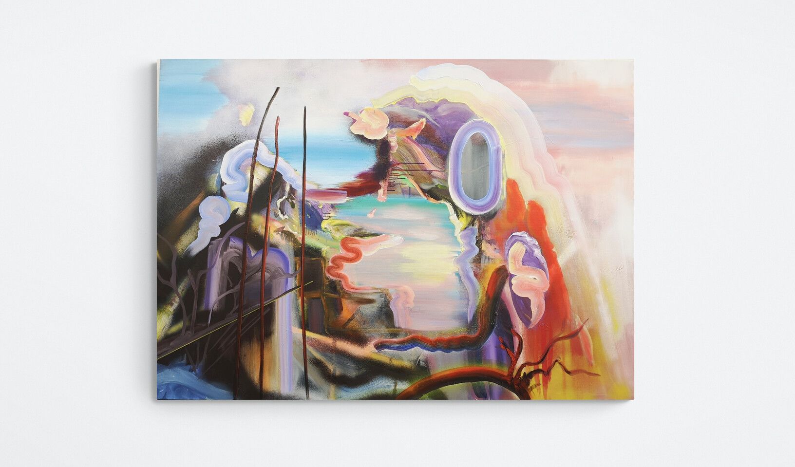 abstract landscape painting