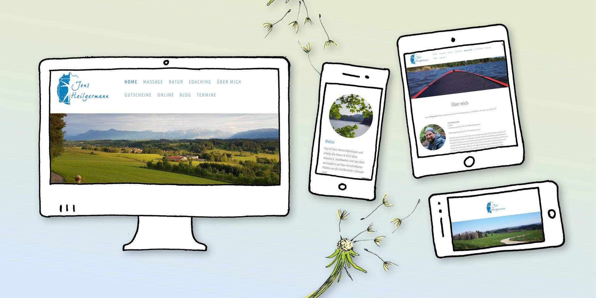 Relaunch der Webseite Heilgermann.