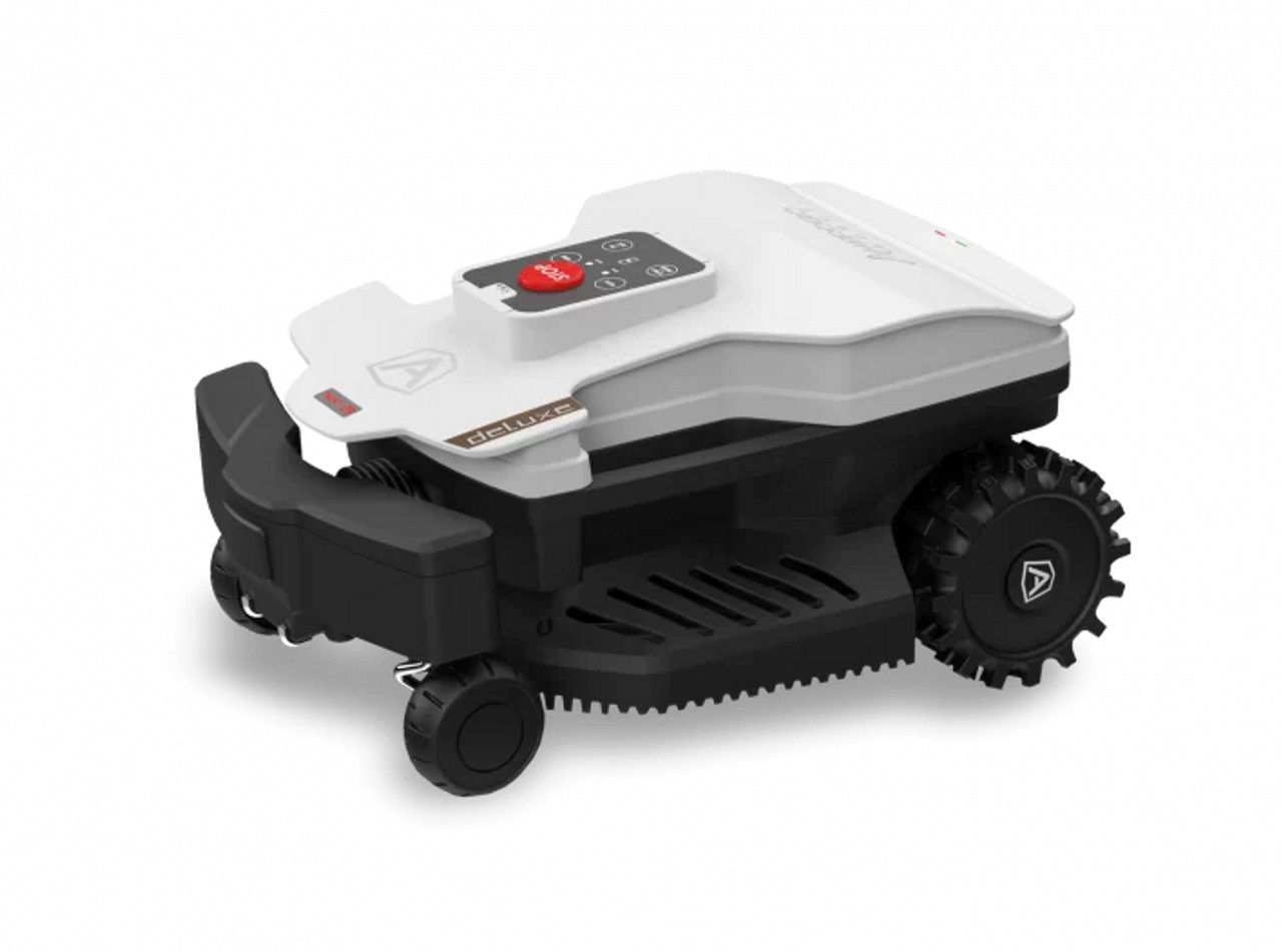 robot tondeuse ambrogio twenty 29 deluxe - vendue chez green machine à hannut - magasin d'outillage de jardin 