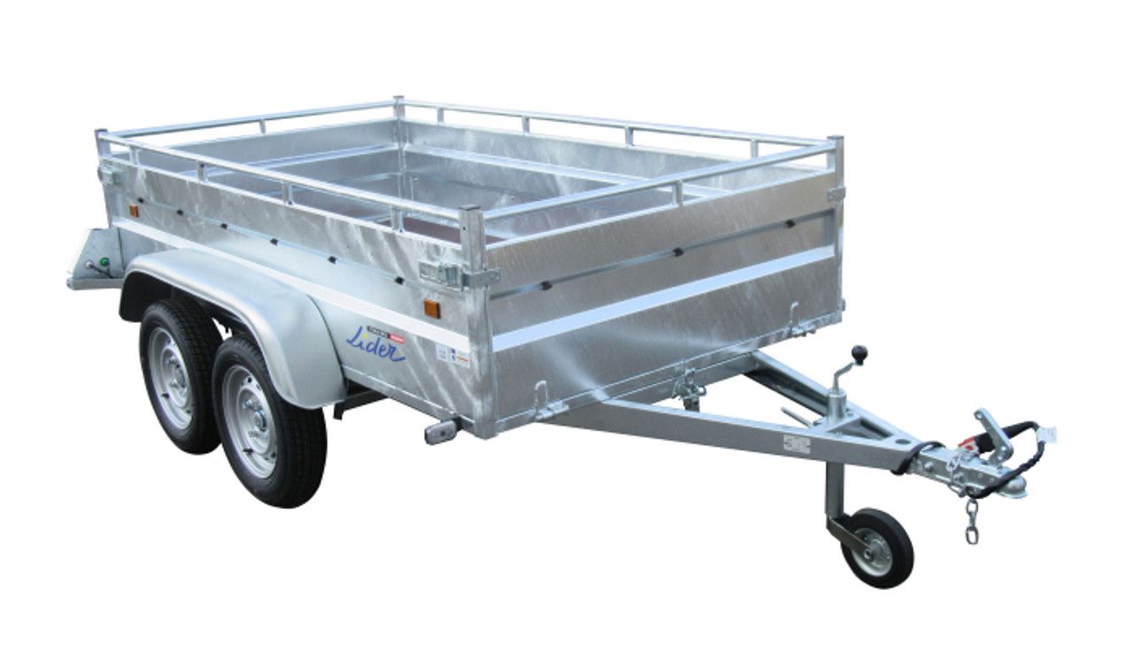 Remorque LIDER 39394 pour les transports de matériel Green Machine Hannut