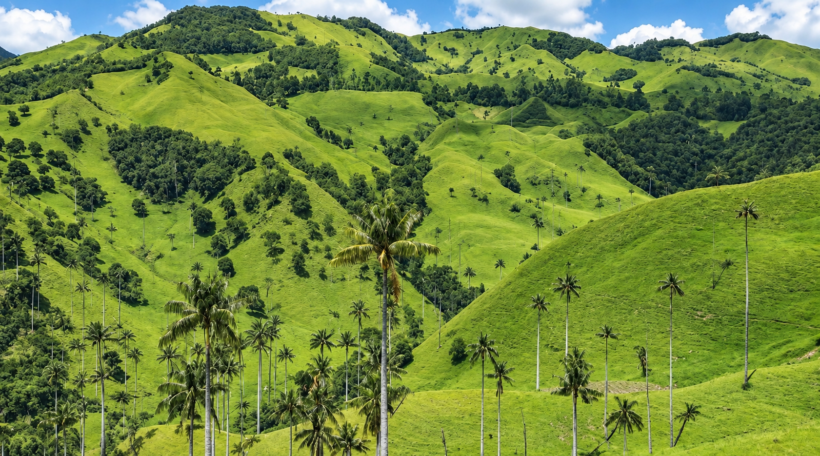Ruta de las palmas de cera en Colombia: paisajes que van más allá del Valle de Cocora