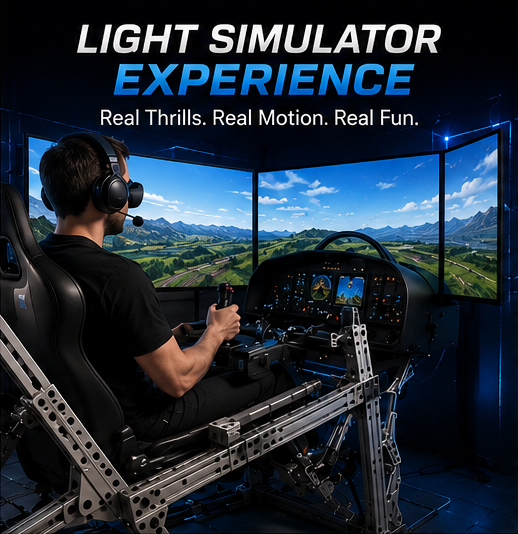 Woman in an airplane cockpit, smiling, wearing sunglasses and a headset.