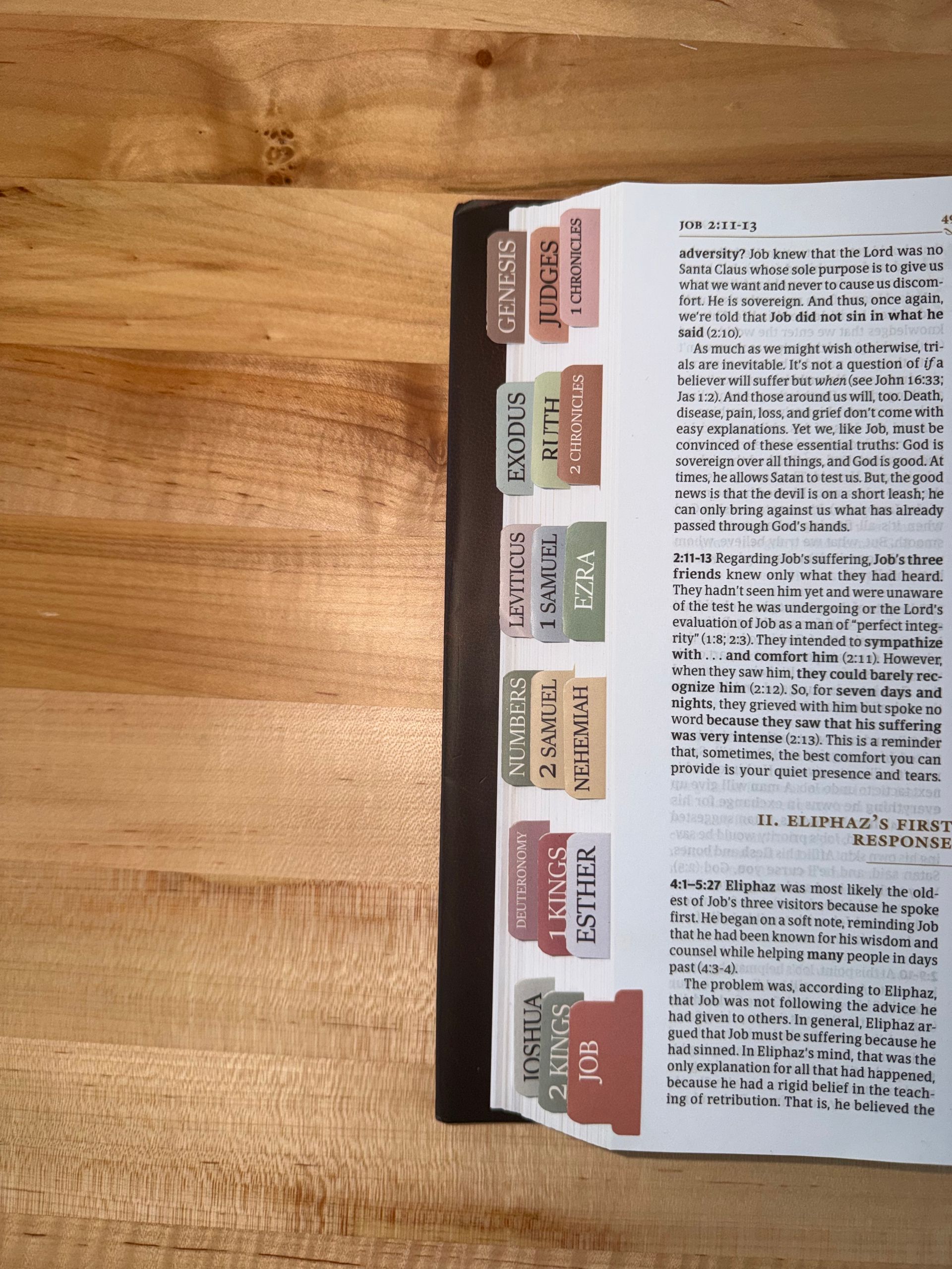 Transparent Bible Study Tabs