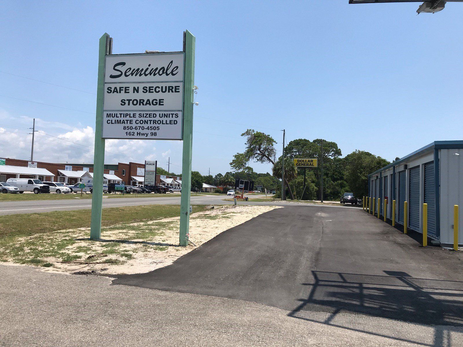 Self storage warehouses - Crawfordville, FL - Seminole Self Storage