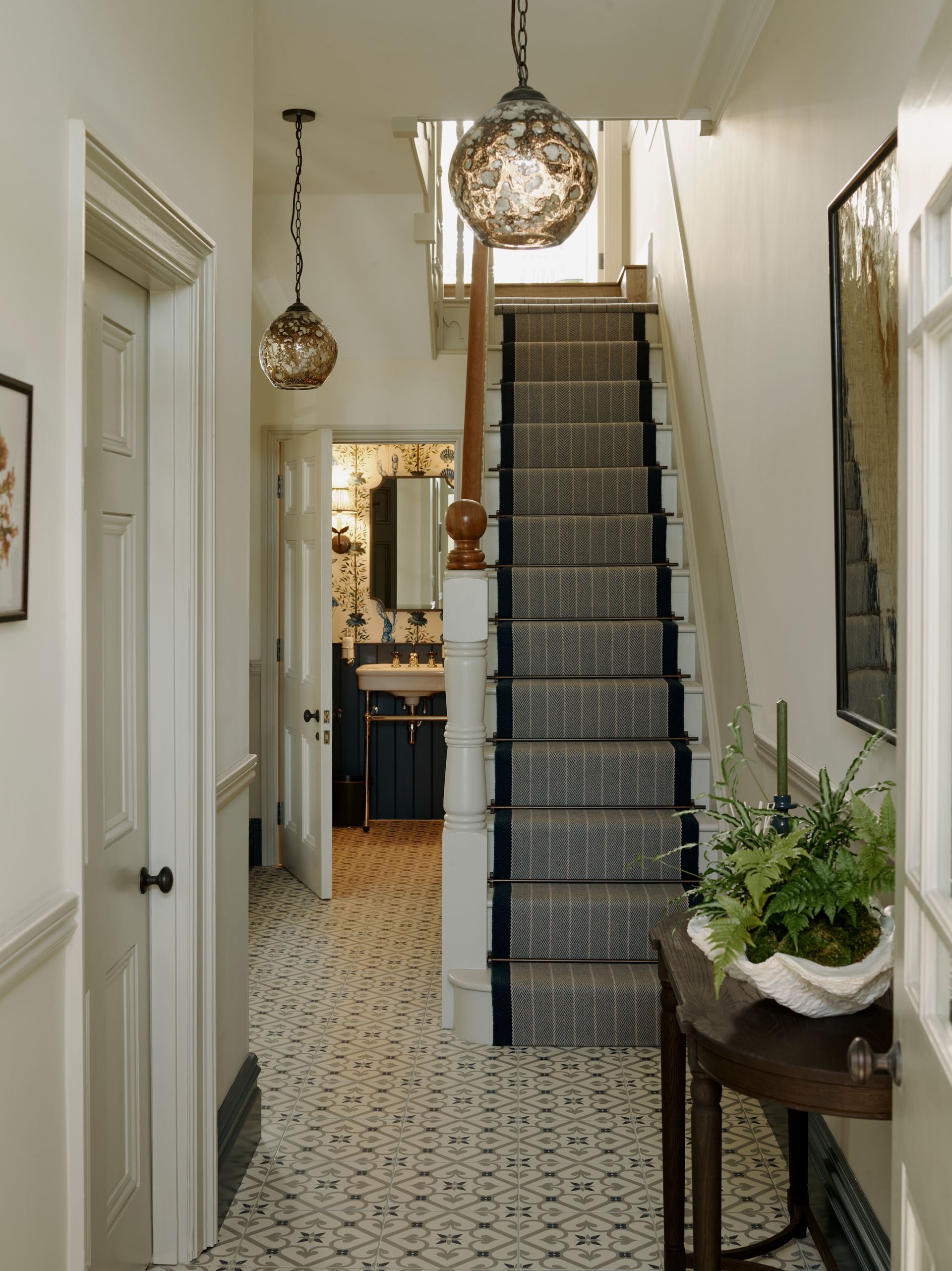 Roger Oates Stair Runner, Cornwall