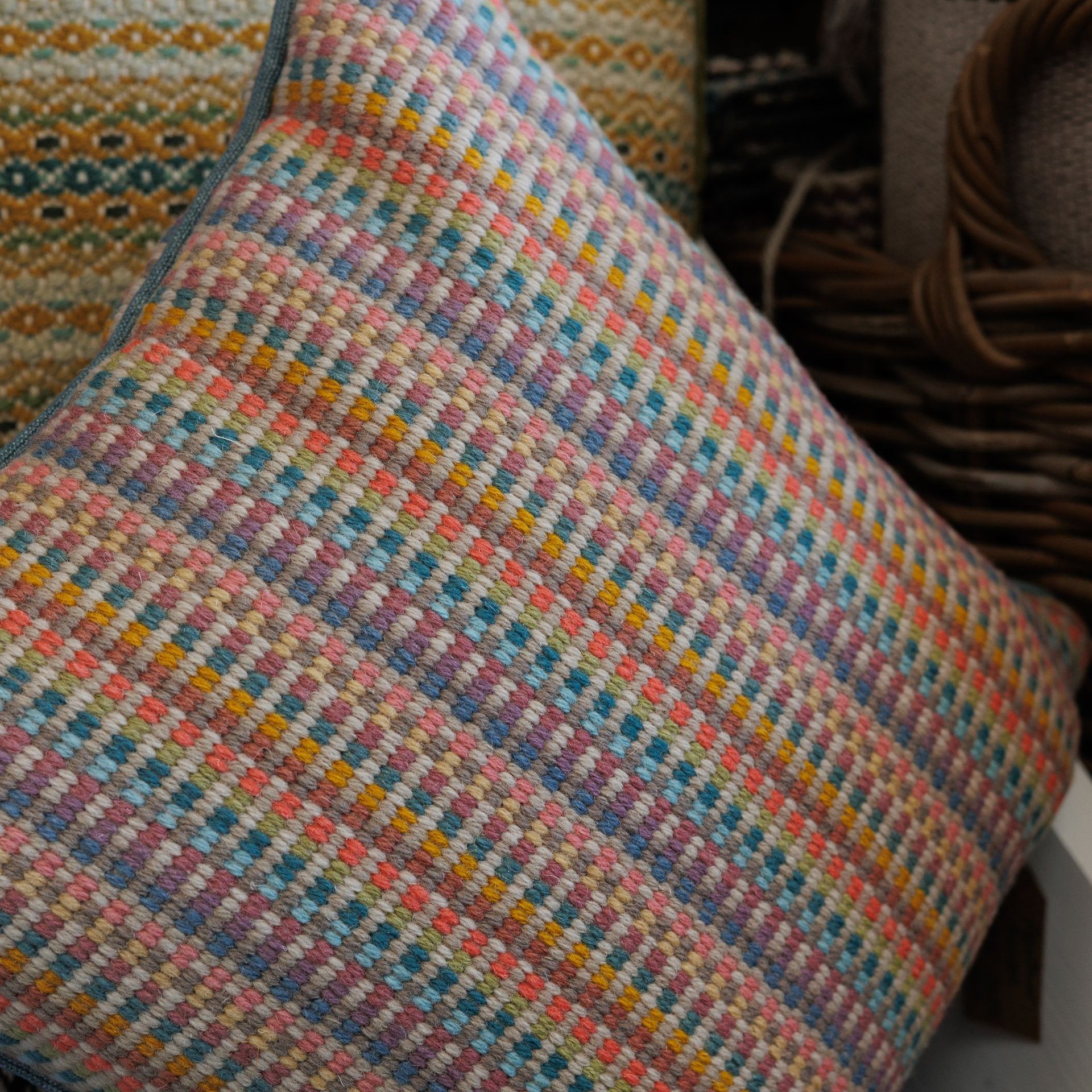 Flatweave Cushions, Devon