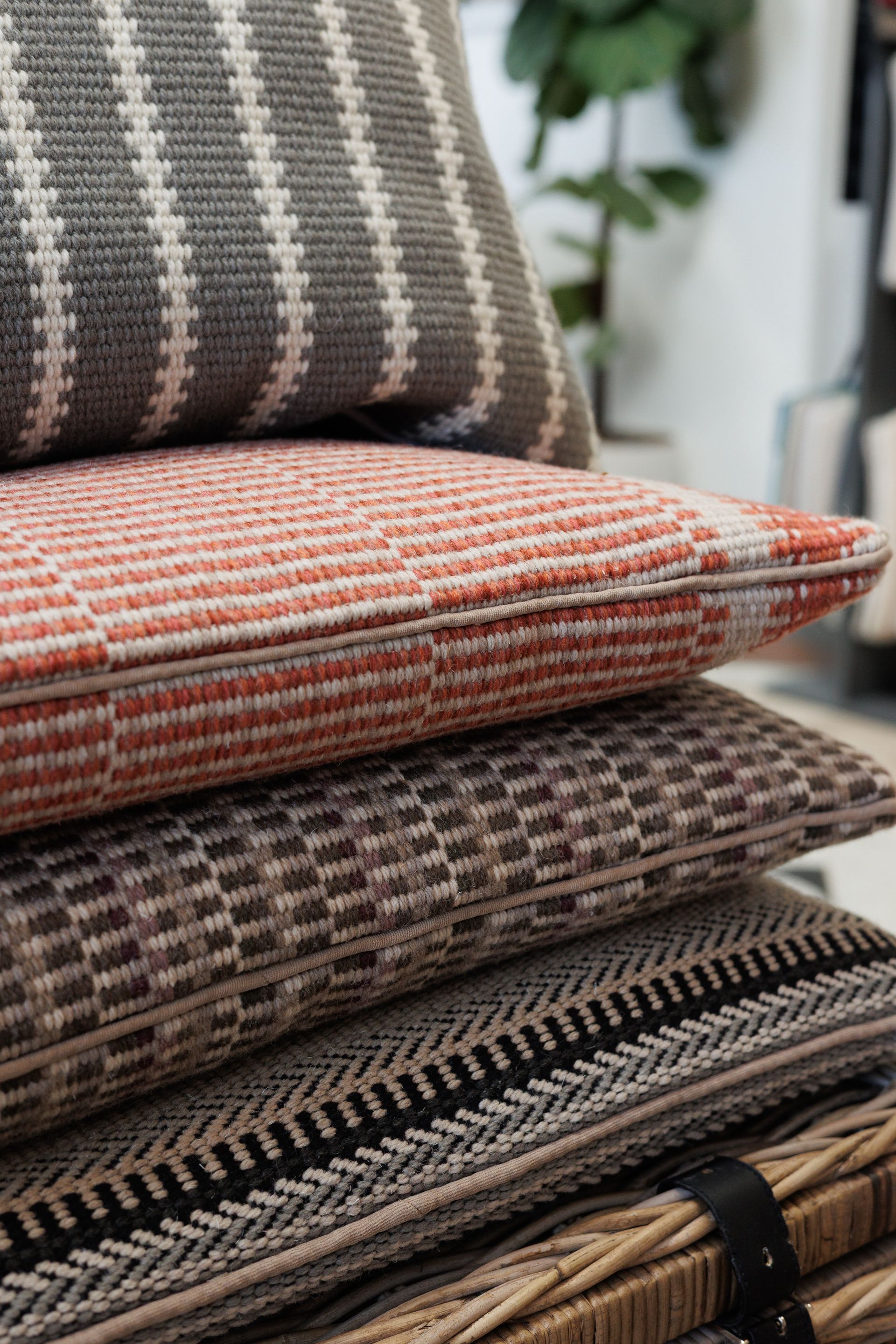 Flatweave Cushions, Devon