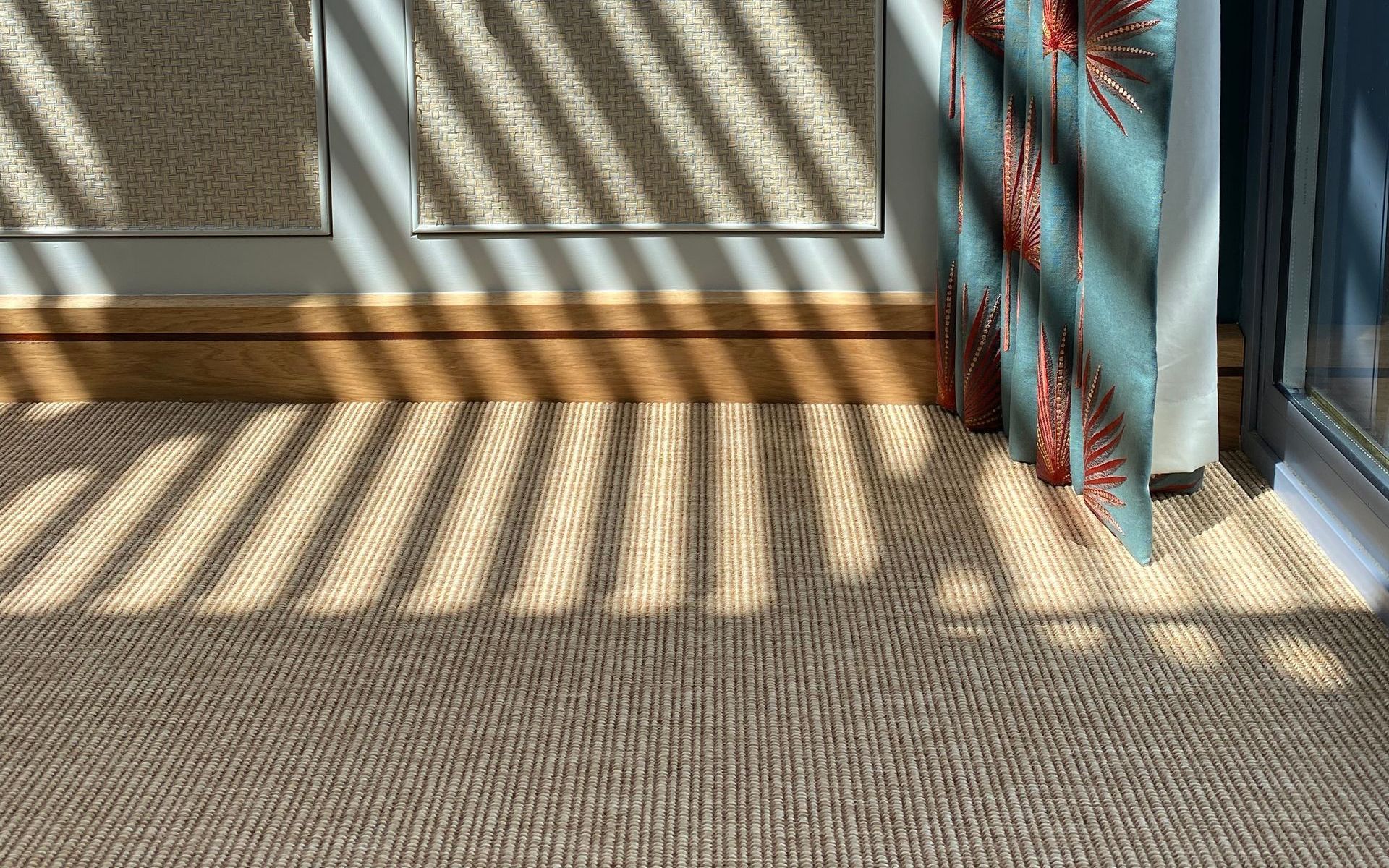 Natural Flooring in hallway in Devon