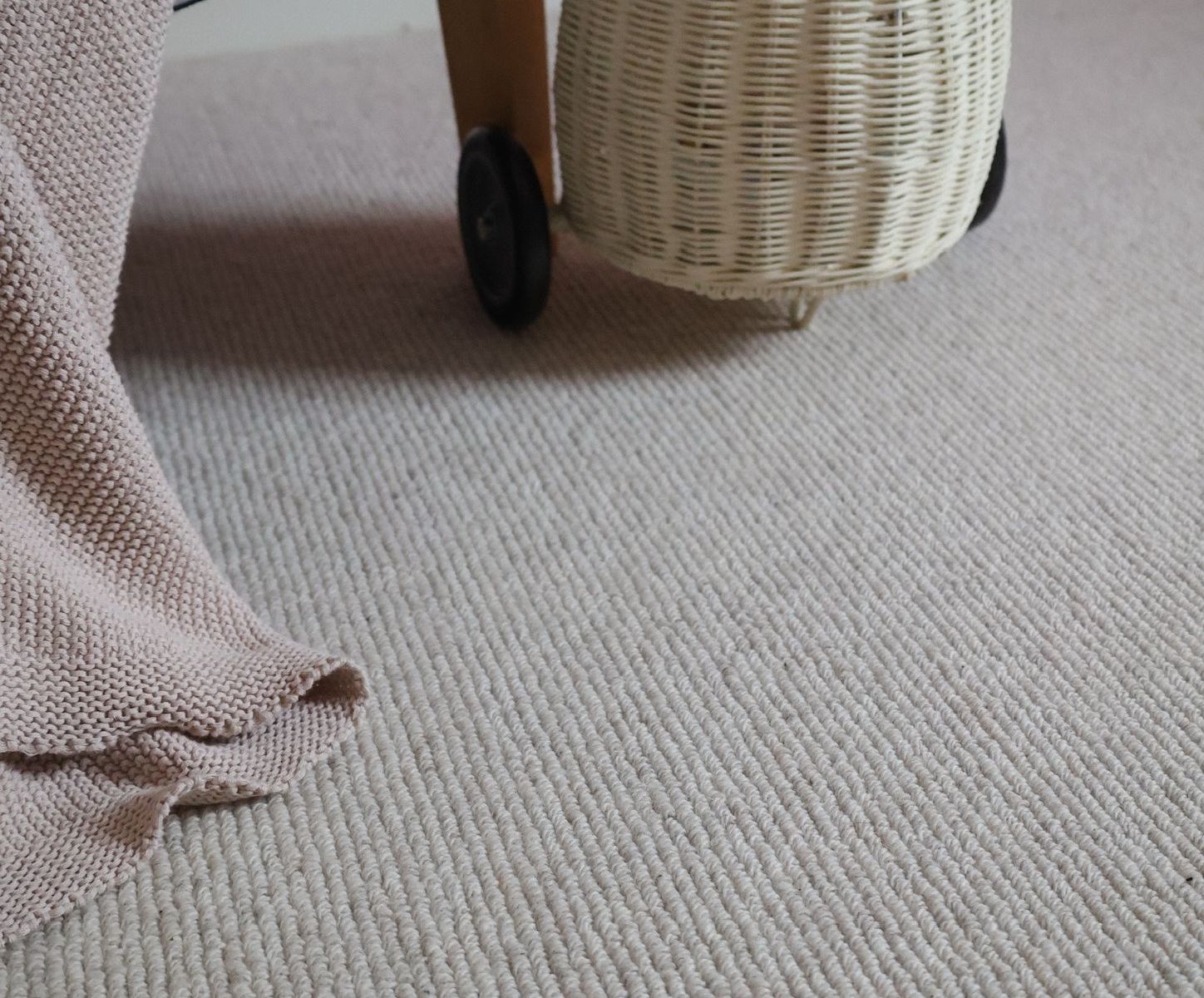 Natural Wool Carpet in Childs bedroom, Kingsbridge