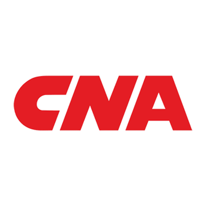 Red CNA logo on a white background