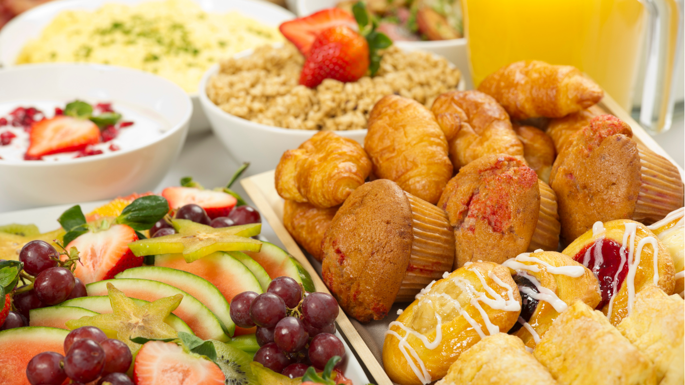 breakfast buffet catering