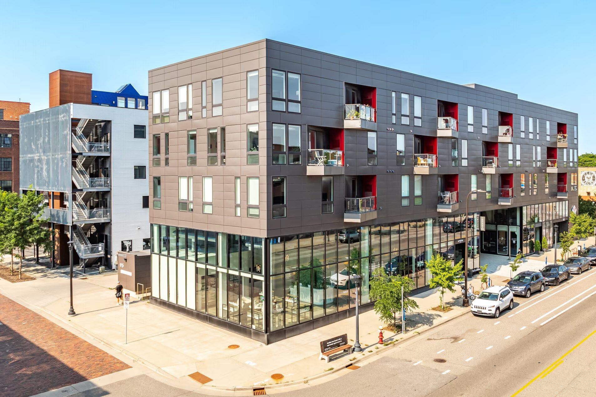 Brunsfield North Loop exterior on Washington Avenue