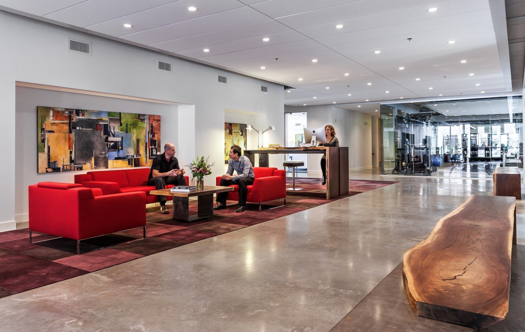 Lobby at Brunsfield North Loop