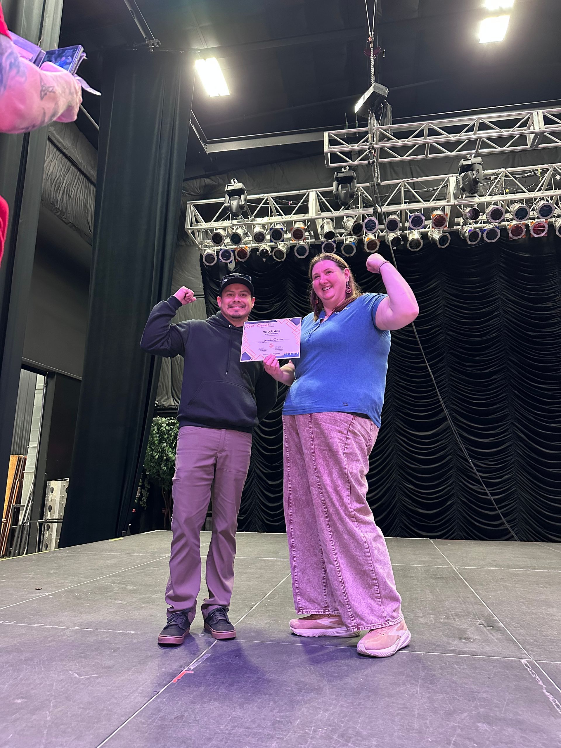 Jacinto took second in Window Screen Install