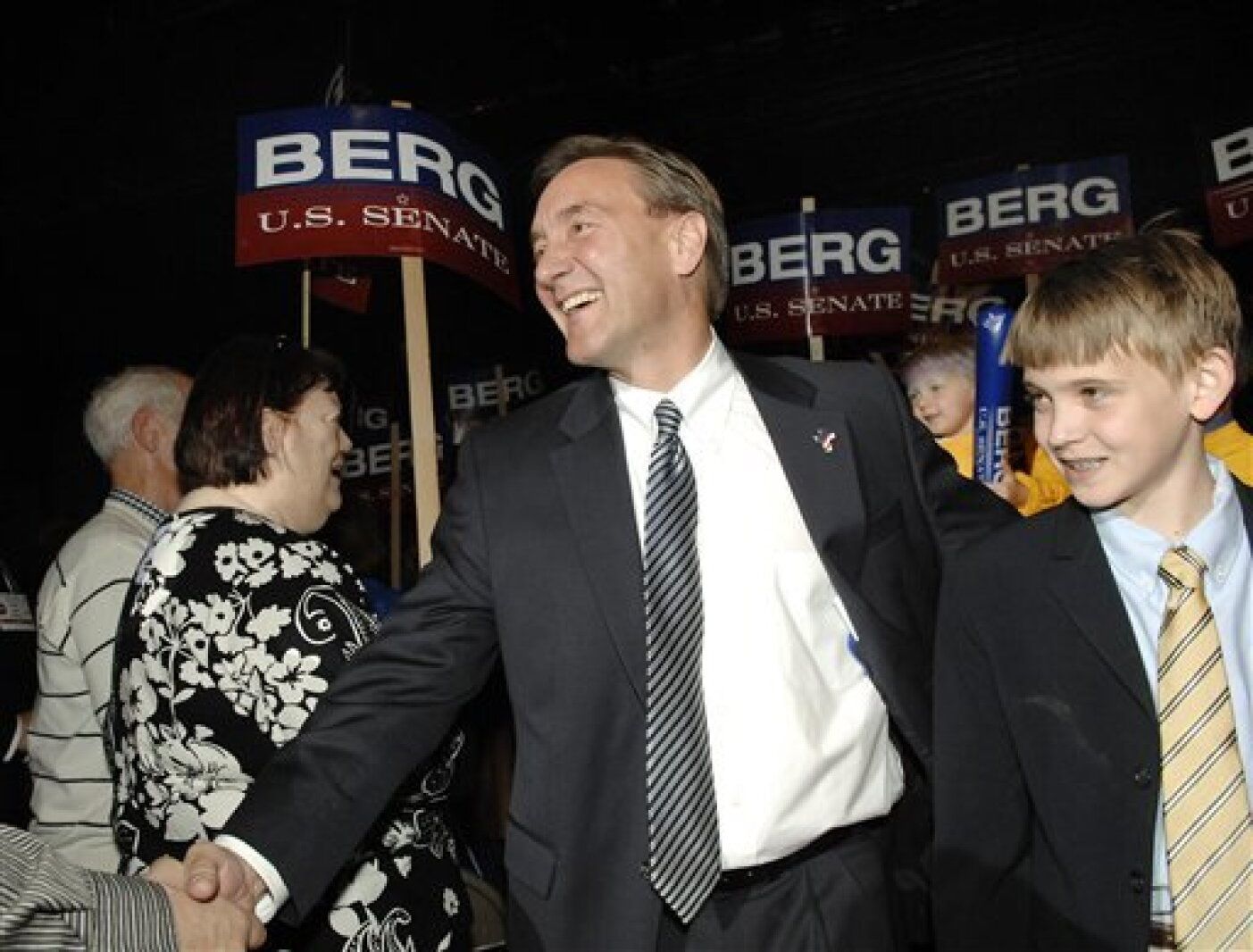 Rick during a campaign event