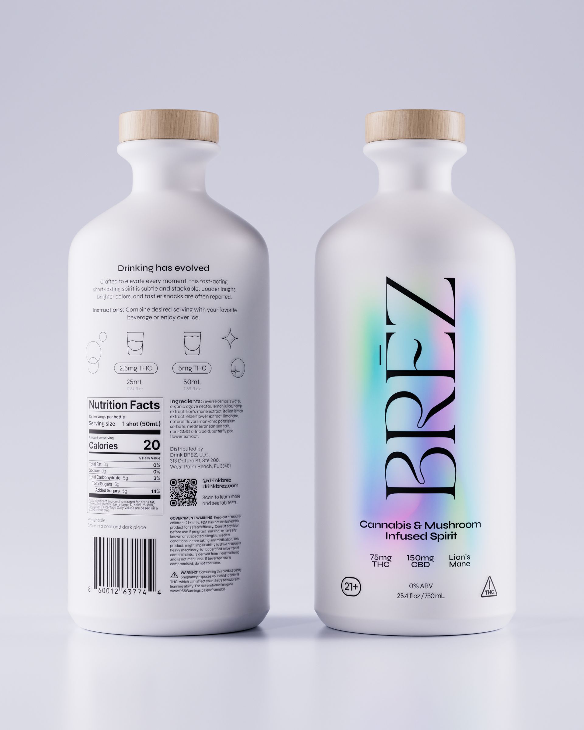 BRĒZ Spirit 750mL – Soon Available for Retailers to Order Through Hangover Street