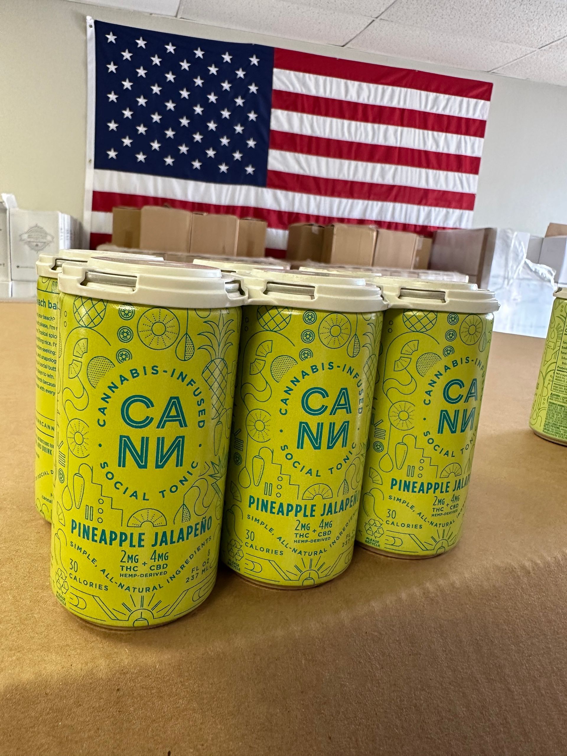 Cann - Pineapple Jalapeño seasonal flavor. Available at Hangover Street.