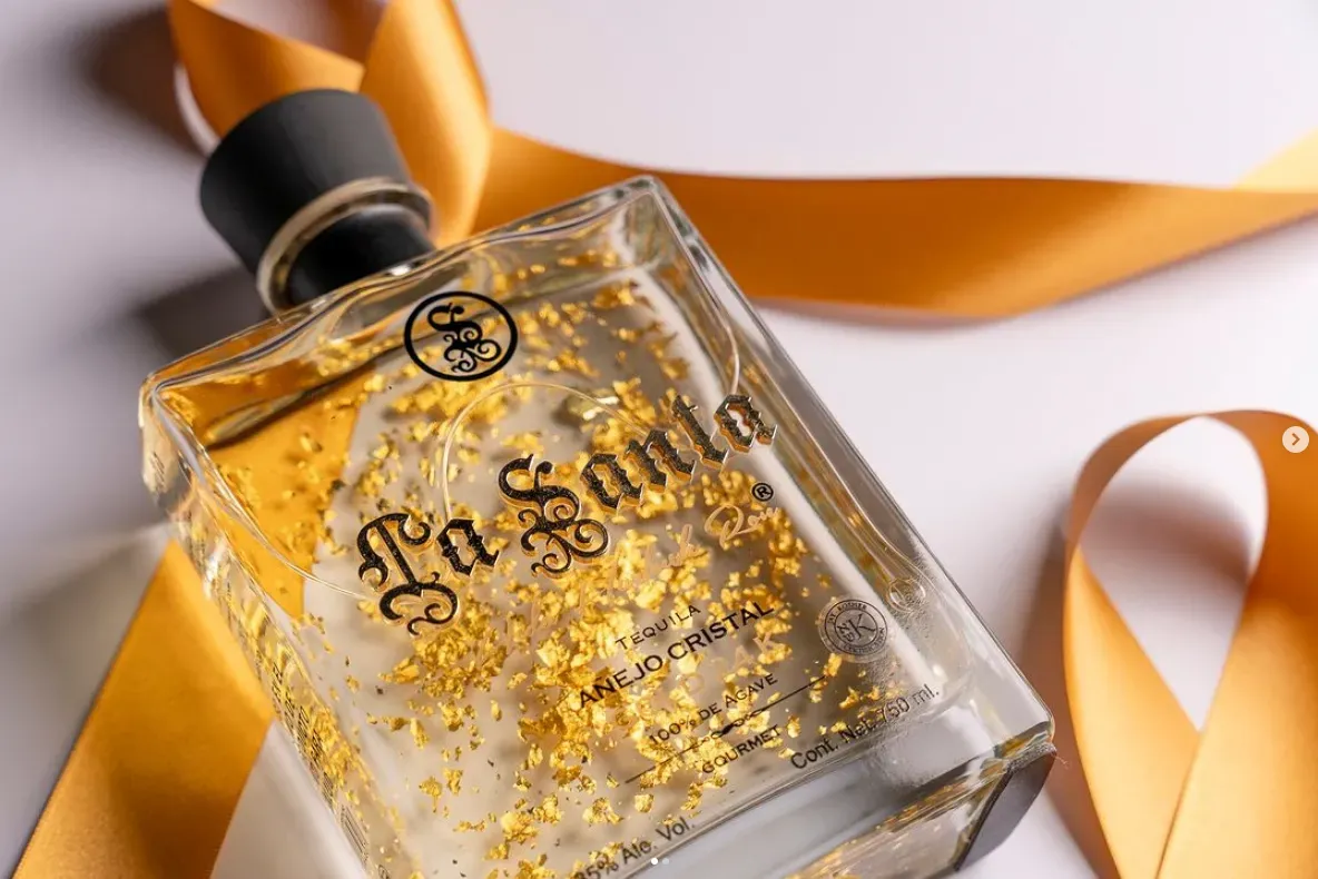 La Santa 24k Gold Tequila | Hangover Street Dallas. Tx