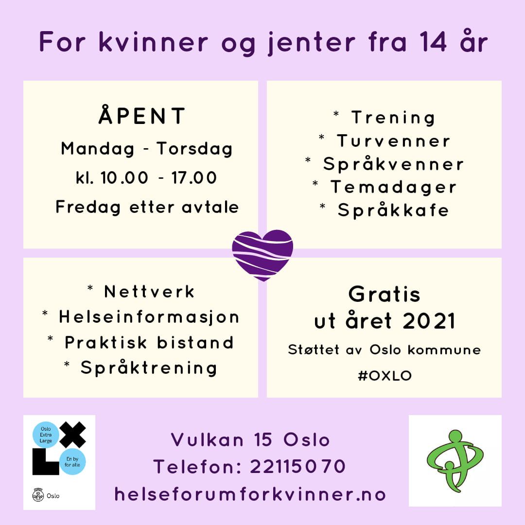 Høstens åpningstider