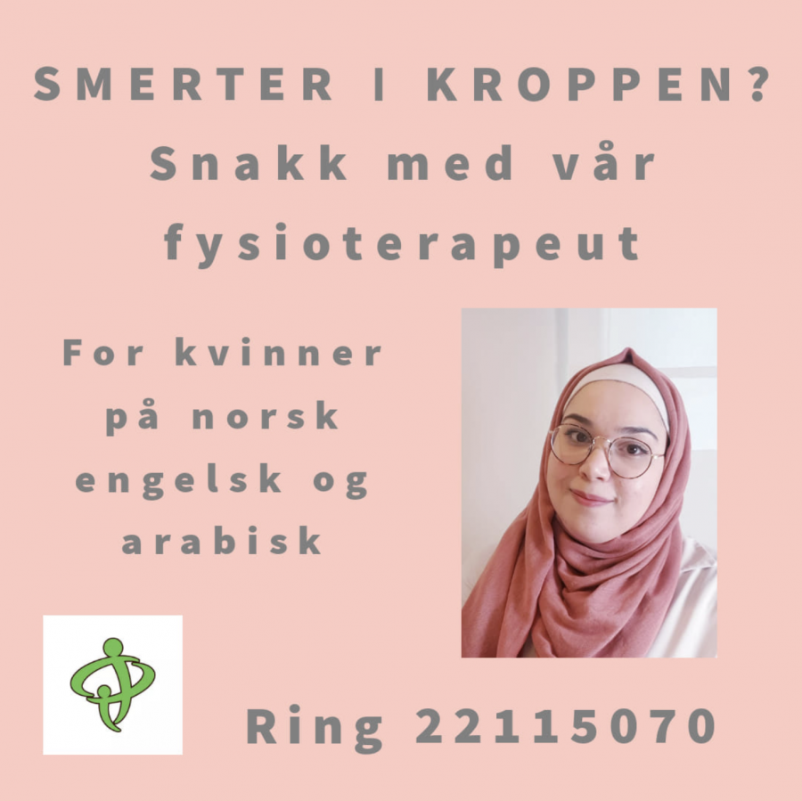 VI TILBYR SAMTALE MED FYSIOTERAPAUT