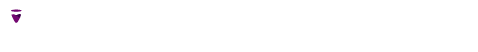 A purple arrow is flying in the air on a white background.
