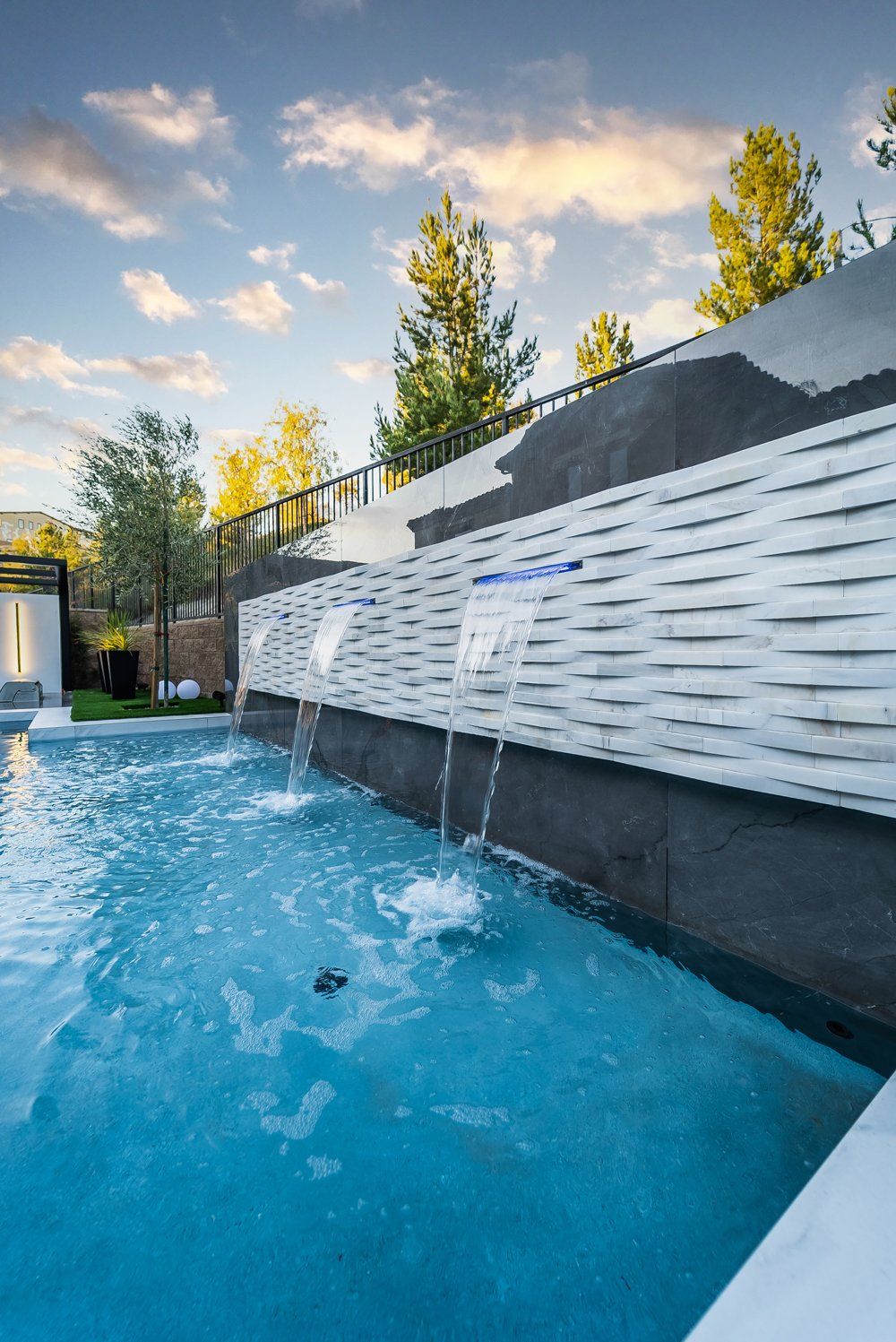 Luxury Swimming pool in Porter Ranch, CA. Luxury Swimming pool in Porter Ranch, CA.