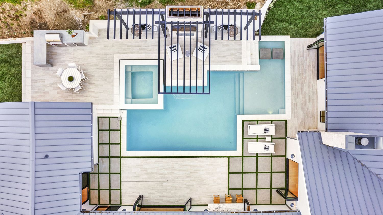 custom backyard design by Westmod