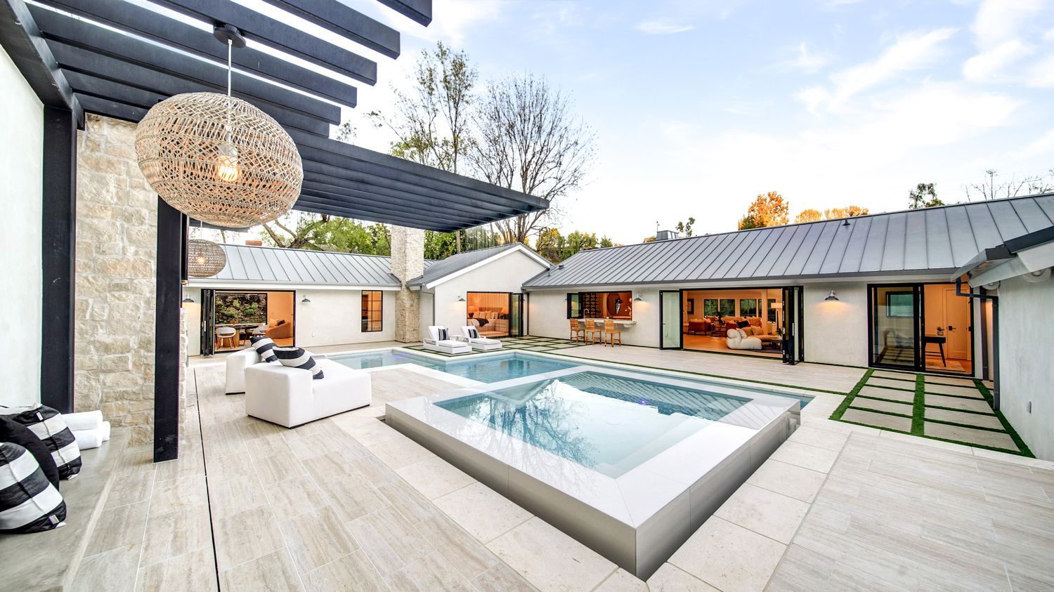 custom backyard design by Westmod