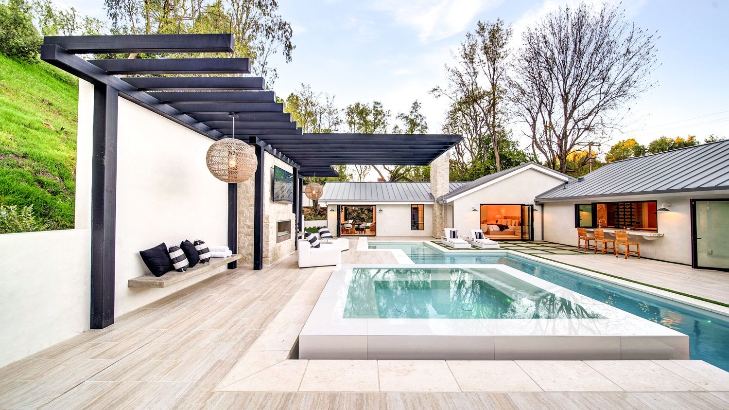 custom backyard design by Westmod